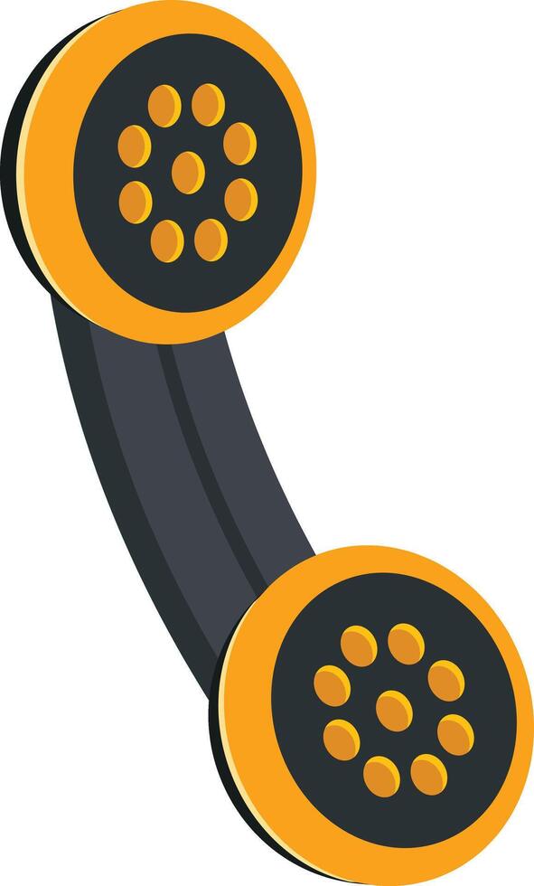 Vintage Telephone Receiver vector