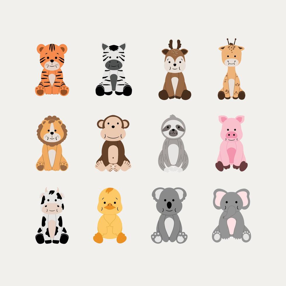 Animal Clipart Collection vector