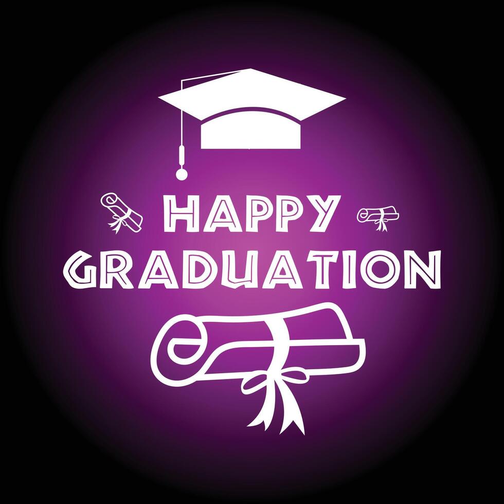 WebCheers to Success Happy Graduation Day vector