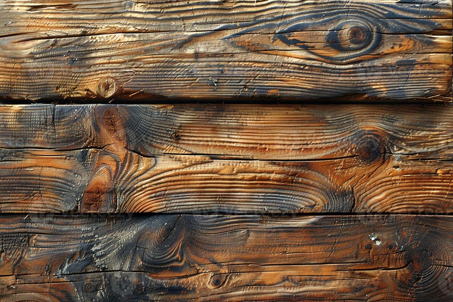 Rustic wood grain texture close-up photo