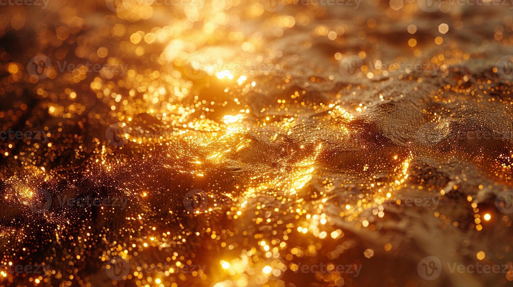 Glittering gold foil texture photo