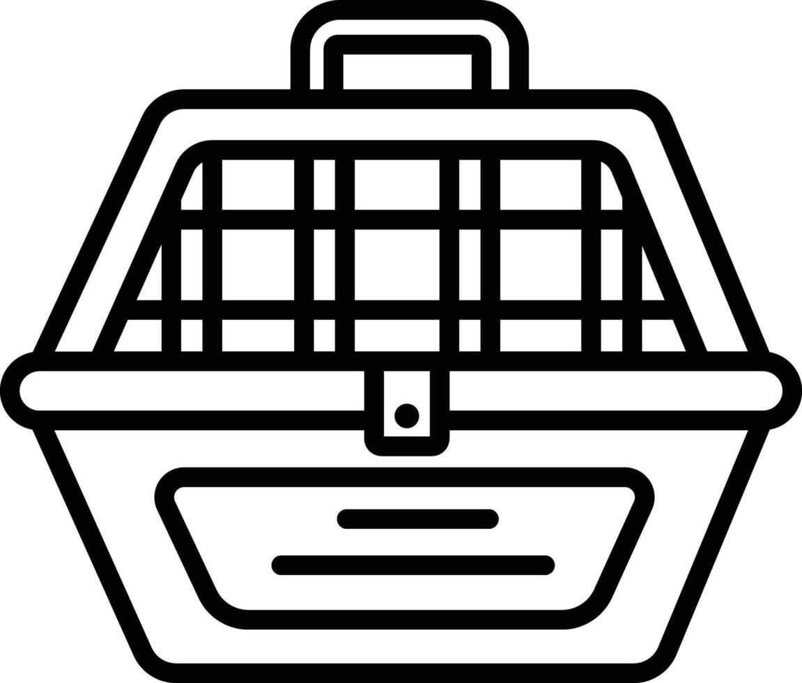 Carrier outline illustration vector