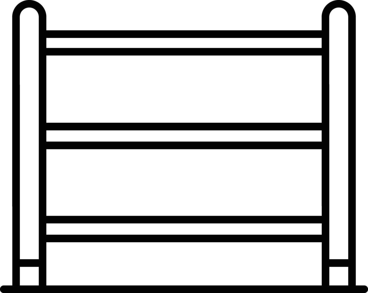 Jumping Bar outline illustration vector