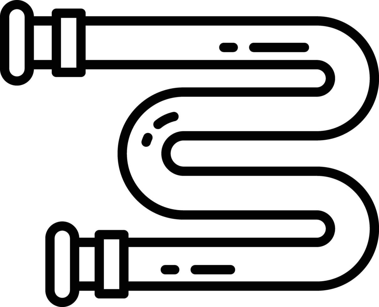 Pipes outline illustration vector
