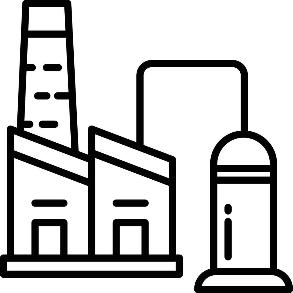 Distillate outline illustration vector