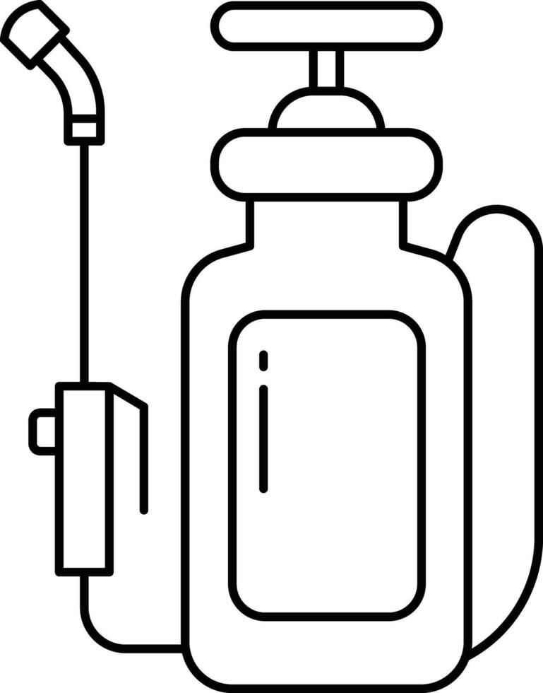 pest equipment outline illustration vector