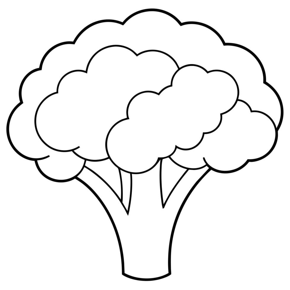 Fresh and Vibrant Broccoli Illustrations Add Green Appeal to Your Designs vector