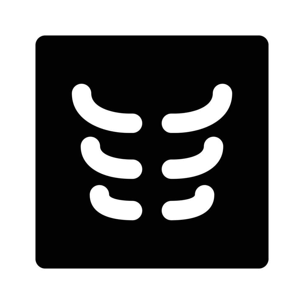 Get this beautifully designed icon of x ray in trendy style vector