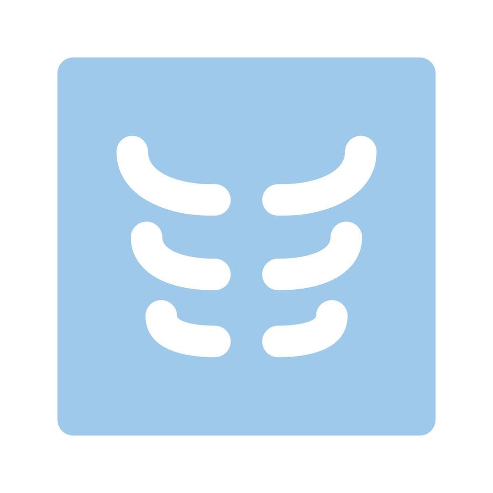 Get this beautifully designed icon of x ray in trendy style vector