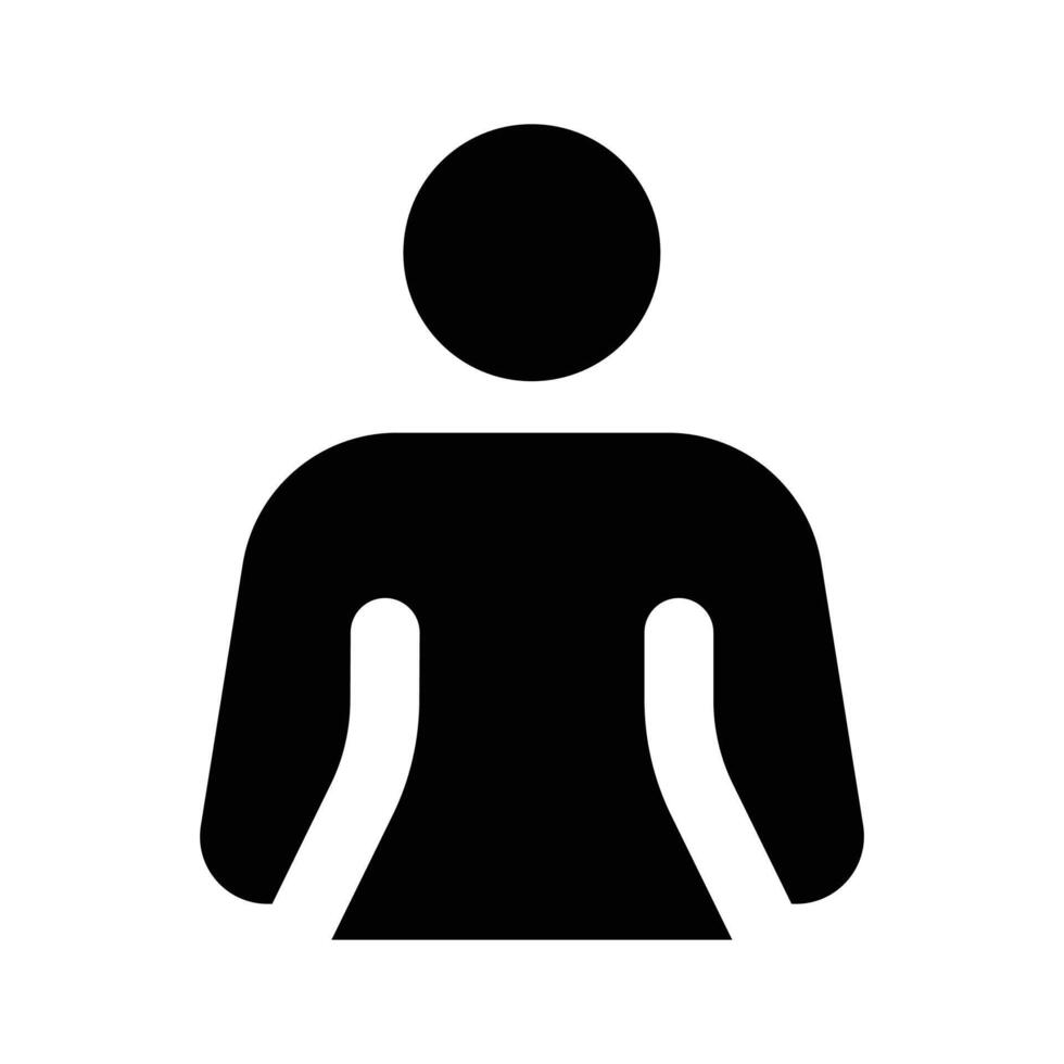 A unique style of lady doctor, professional employee,worker vector