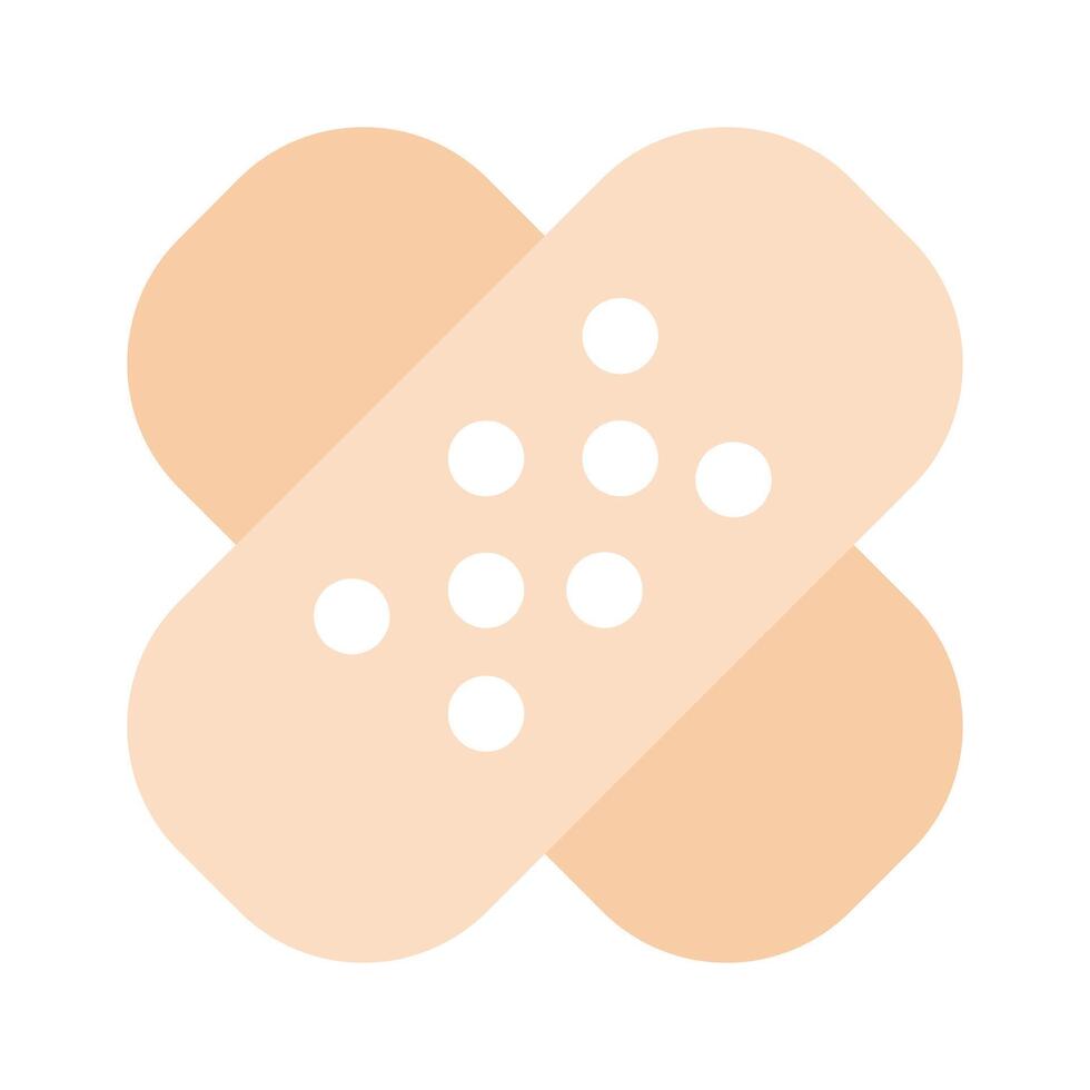 Icon of bandage in trendy style, ready for premium use vector