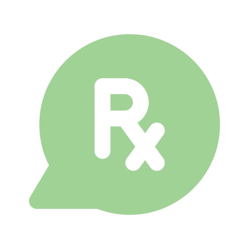 A trendy style of medical chat ,conversation, modern style vector