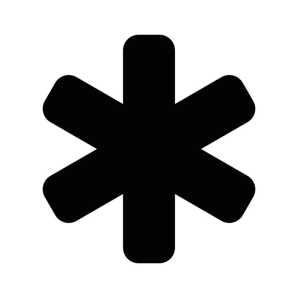 An amazing of medical symbol, editable icon vector