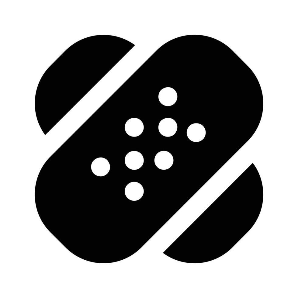 Icon of bandage in trendy style, ready for premium use vector