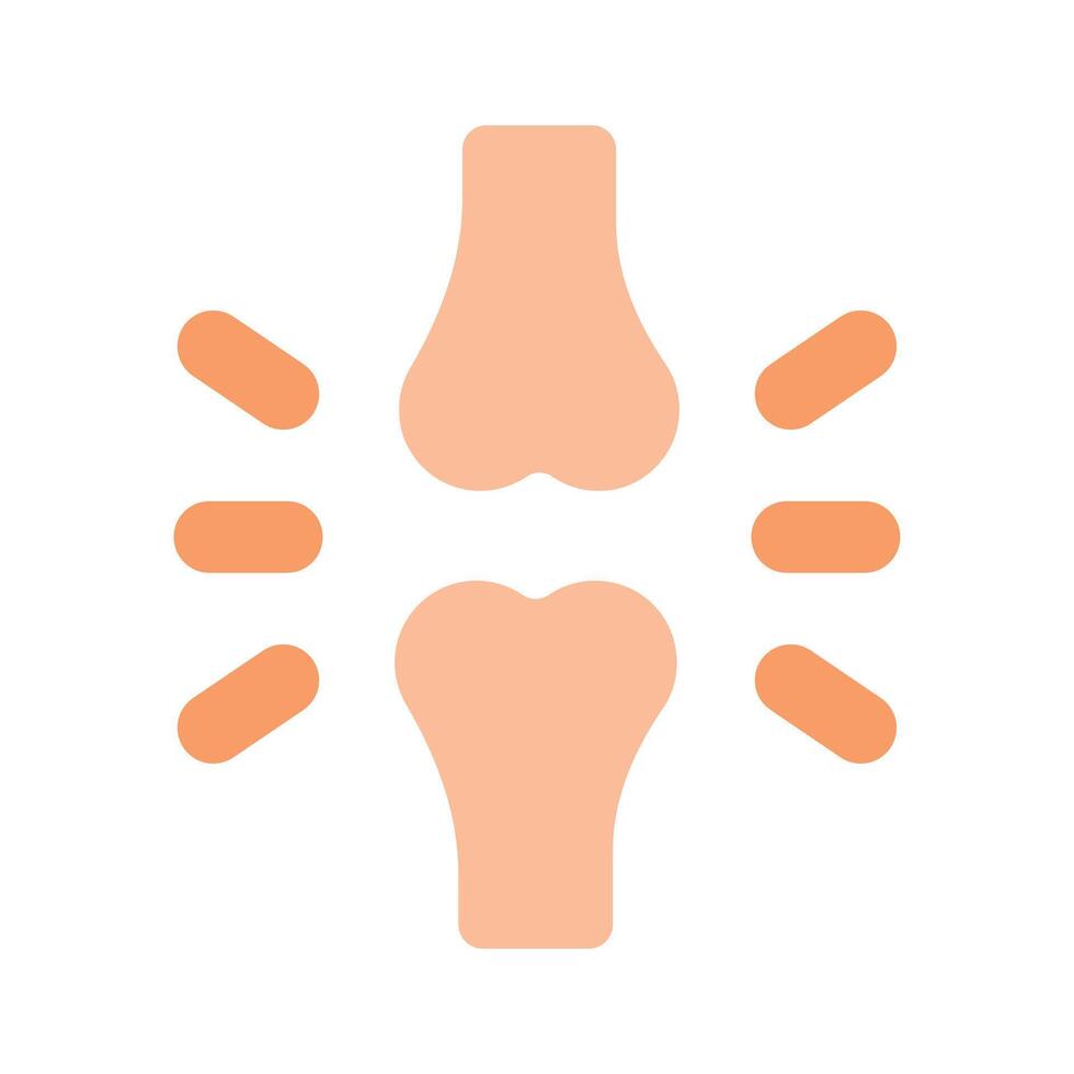 A scalable icon of human joints, medical and healthcare vector