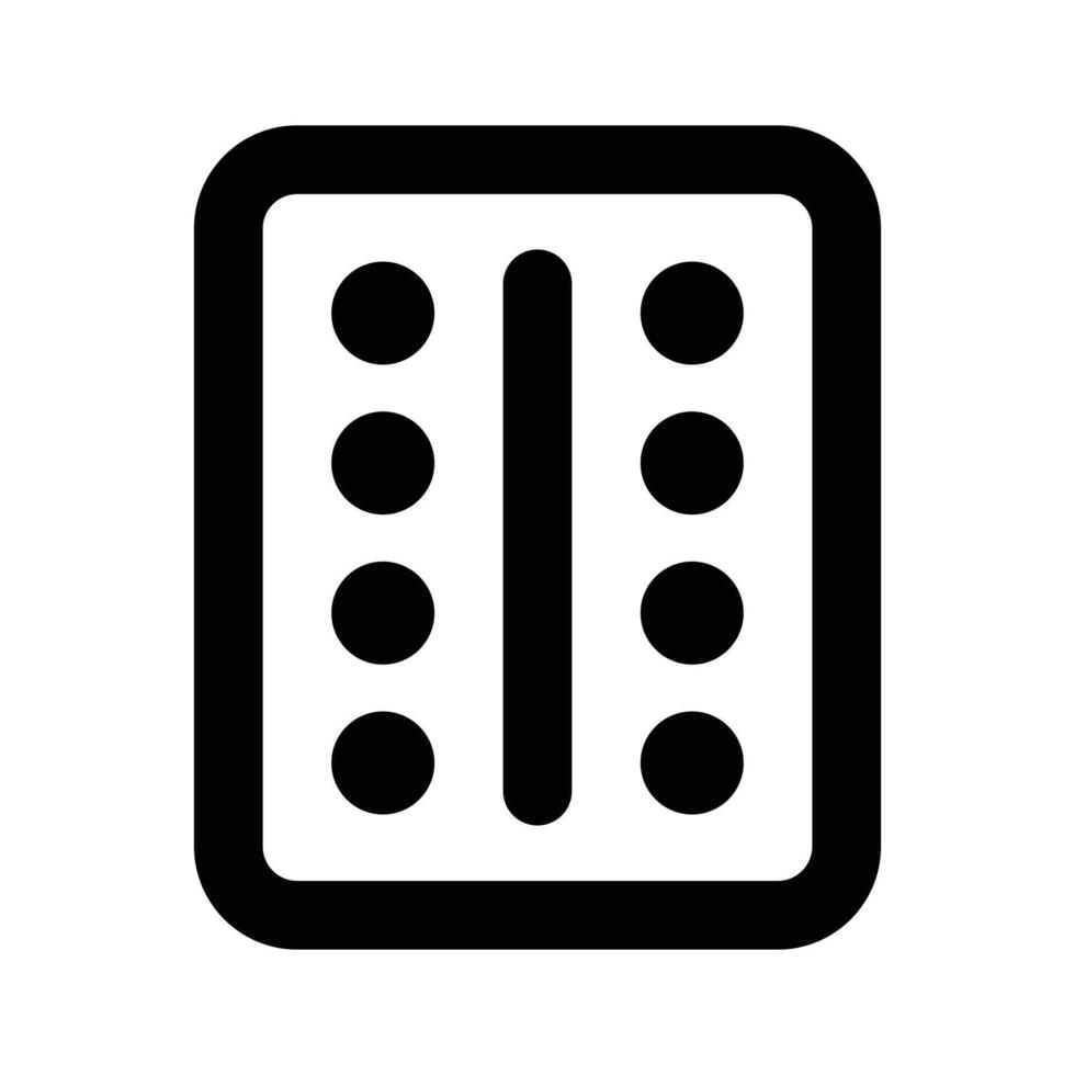 Download this creatively crafted icon of tablets strip in modern style vector