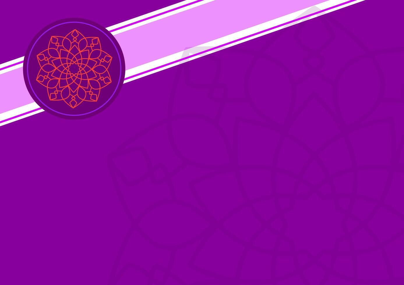 Elegant Background With Mandala And Abstract Shapes vector