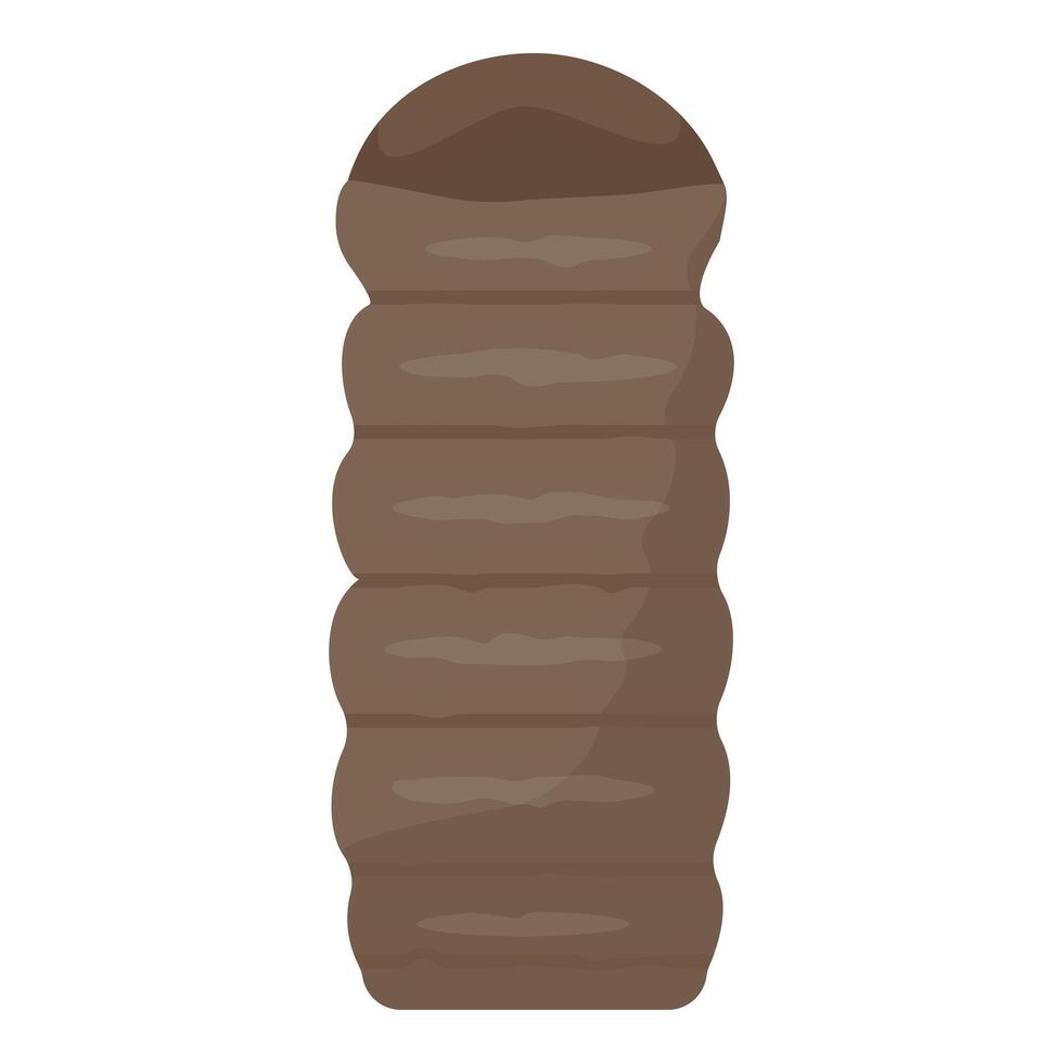 illustration of a chocolate eclair dessert vector