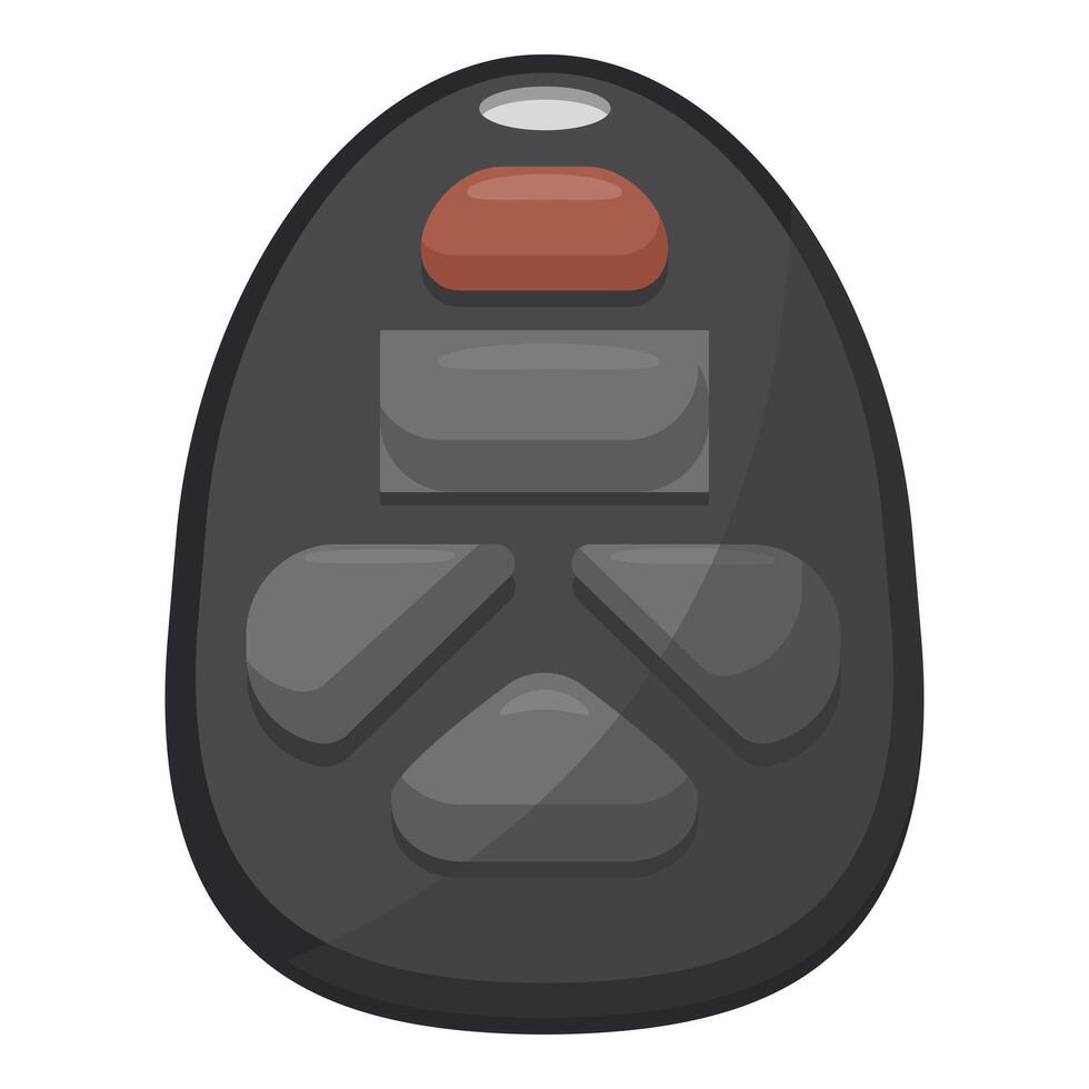 Car key fob icon isolated on white background vector