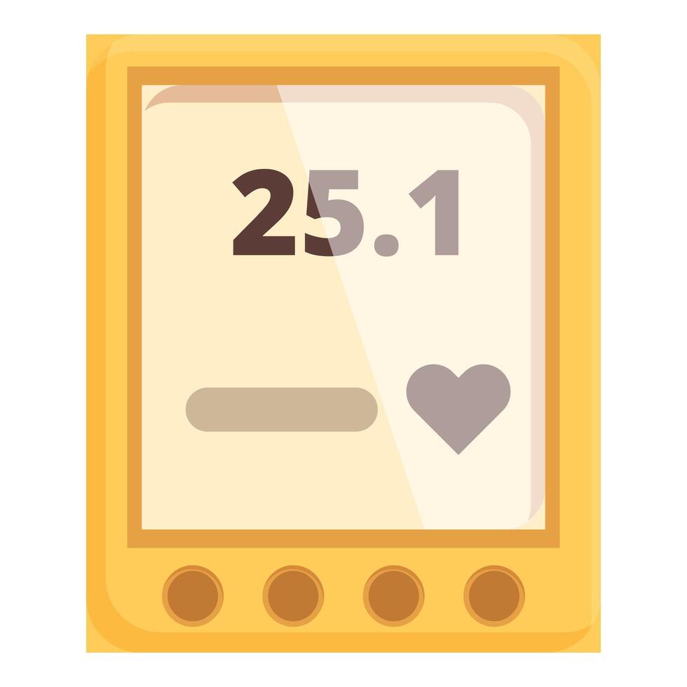 Golden calendar icon with heart symbol vector