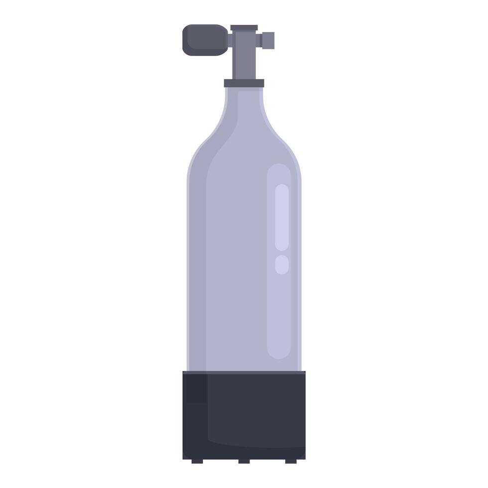 illustration of a gray soap dispenser with a pump, isolated on a white background vector