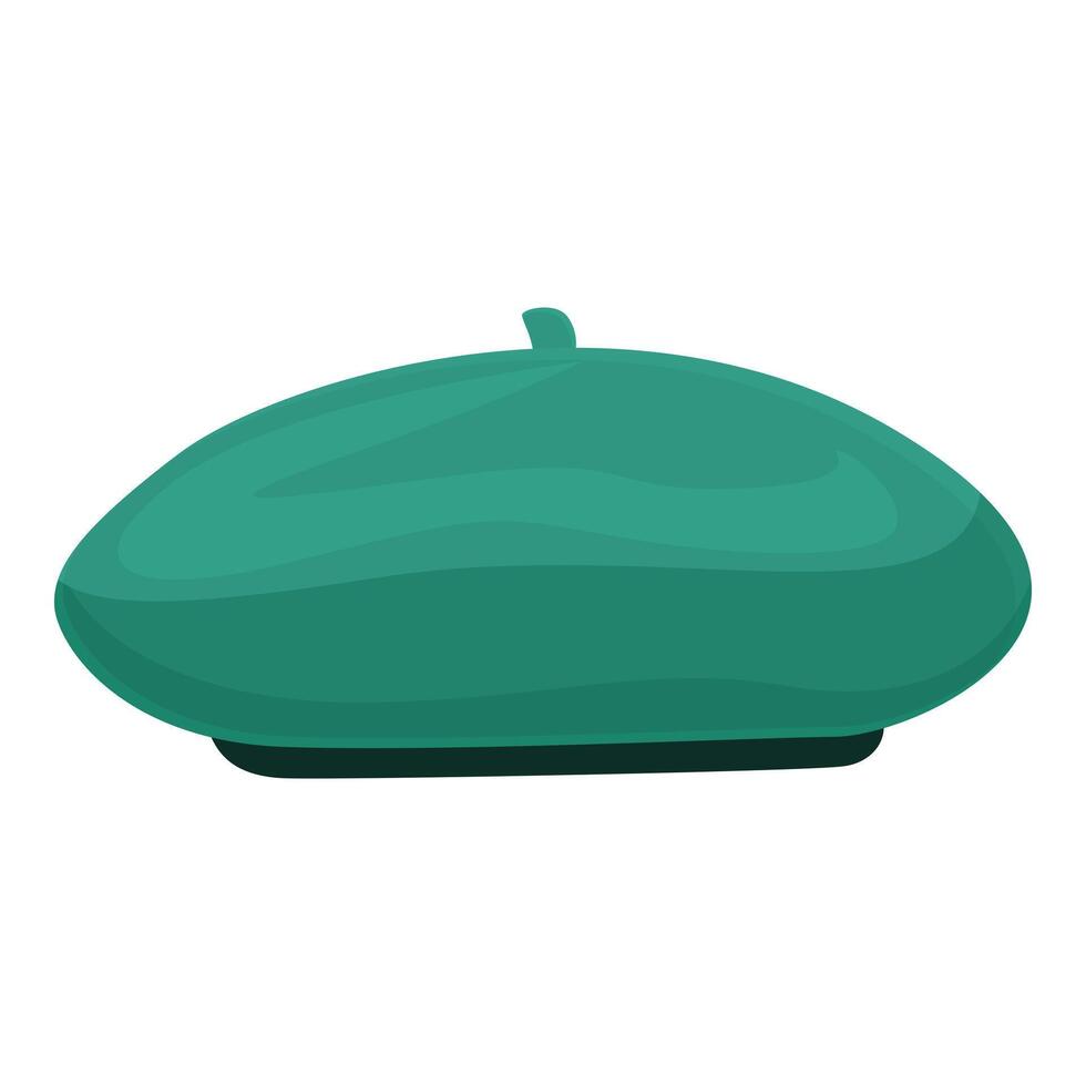 Green ceramic dish cover illustration vector