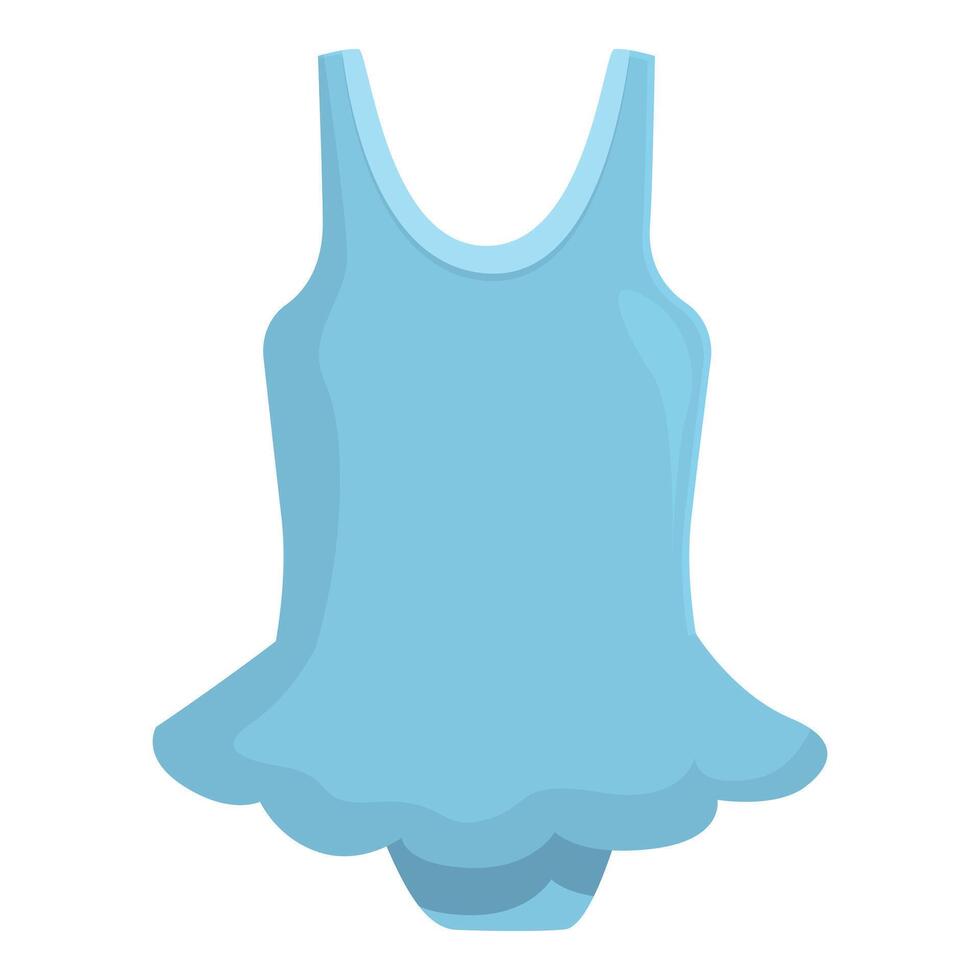 Blue tank top illustration vector