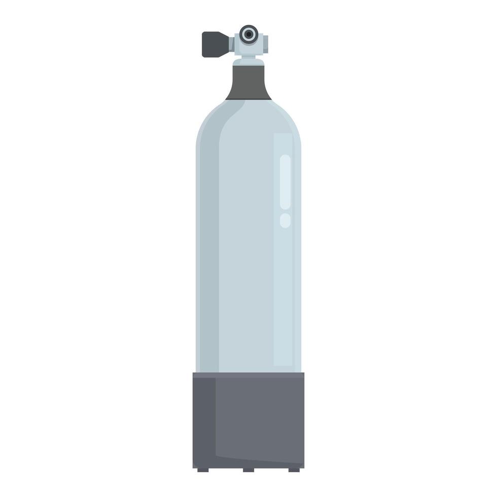 Isolated medical oxygen tank illustration vector