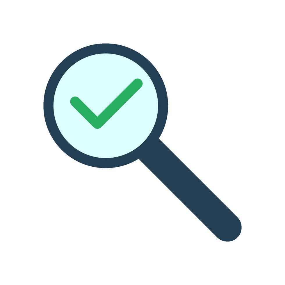 magnifying glass icon vector