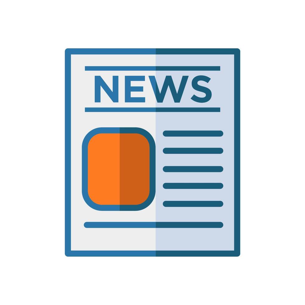 news icon design vector