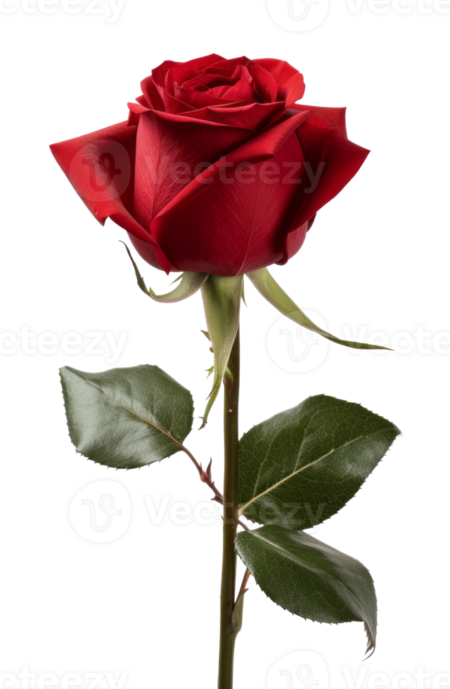 rose isolated on transparent background png