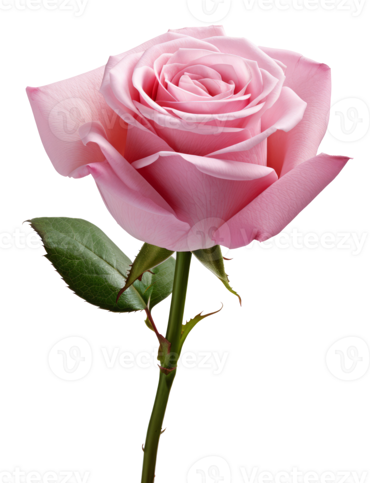 rose isolated on transparent background png