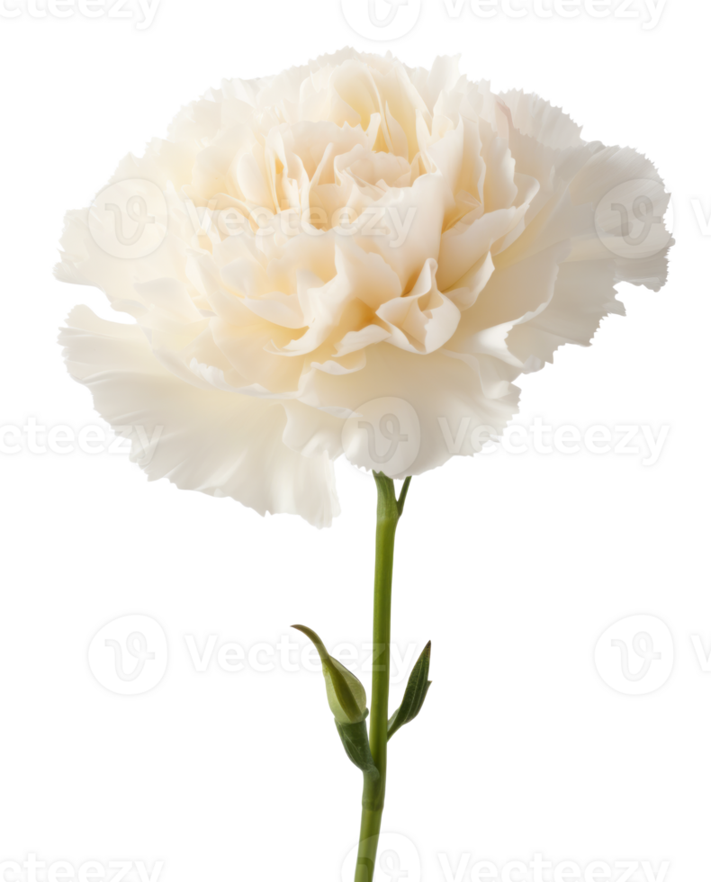 carnation flower isolated on transparent background png