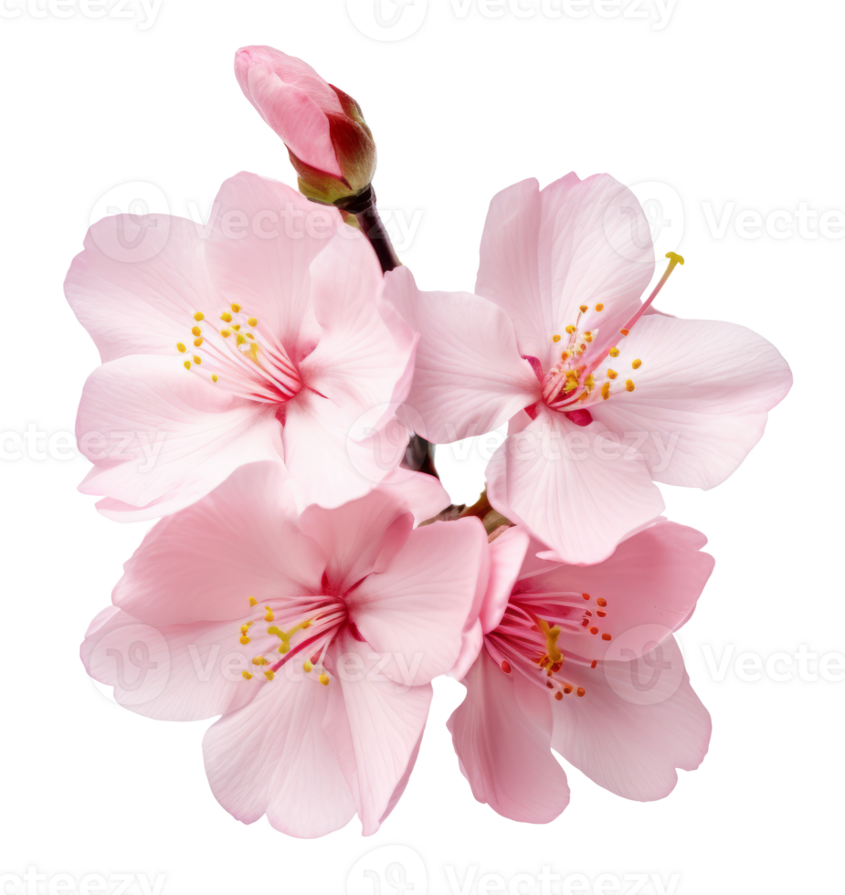 cherry blossom isolated on transparent background png