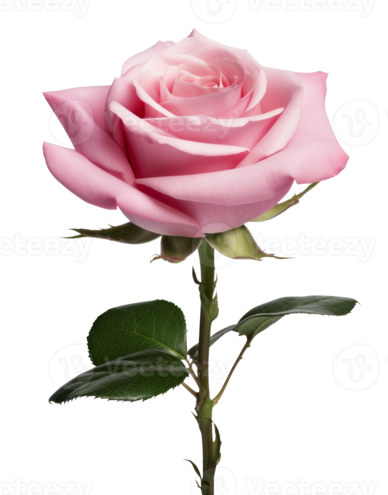 rose isolated on transparent background png
