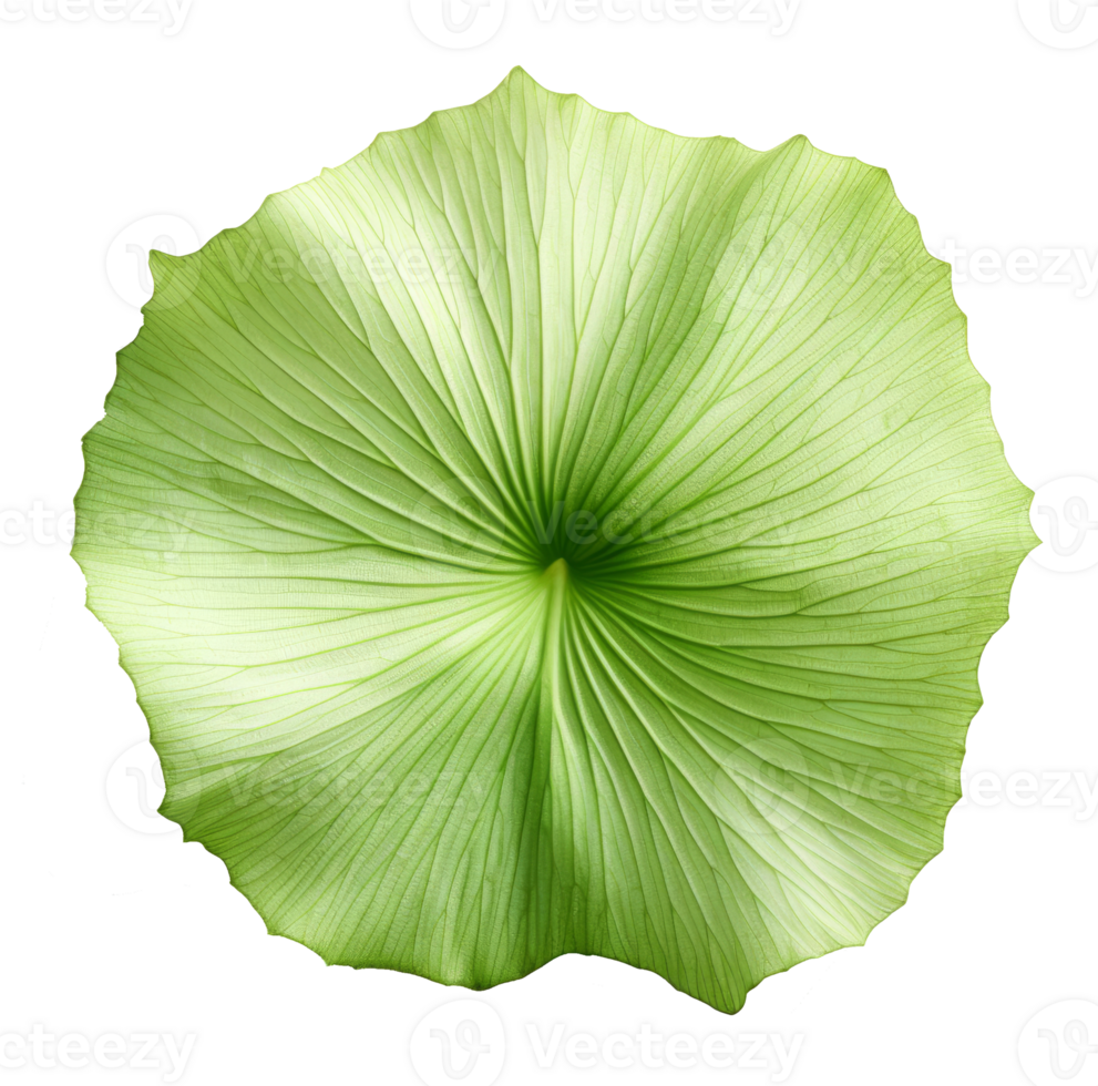 lotus leaf isolated on transparent background png