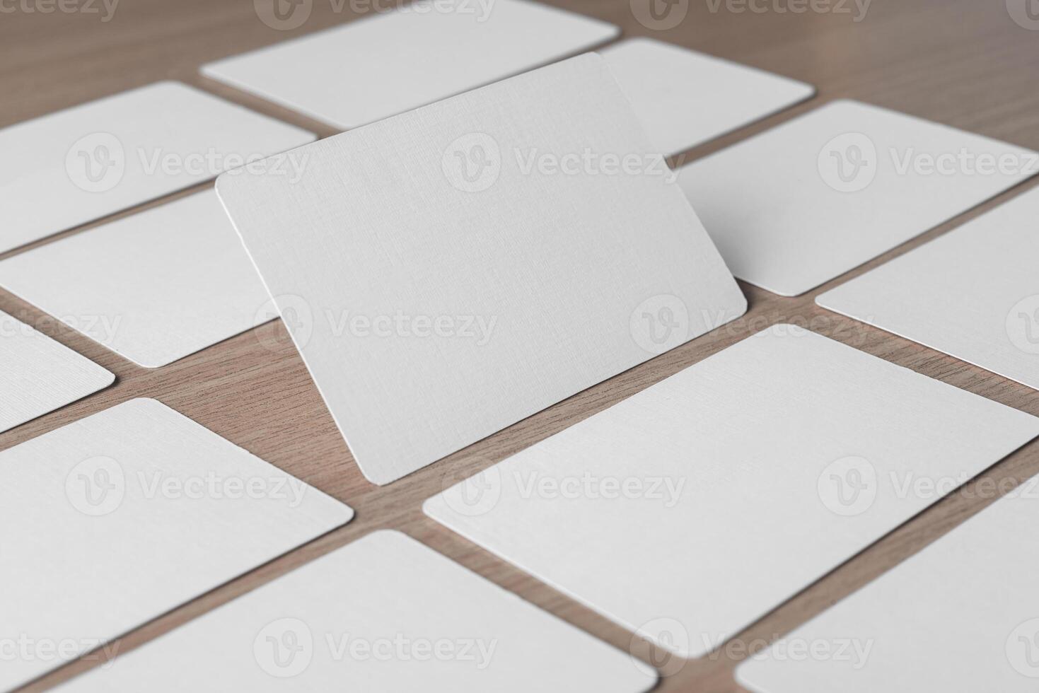 Mock up of business cards photo