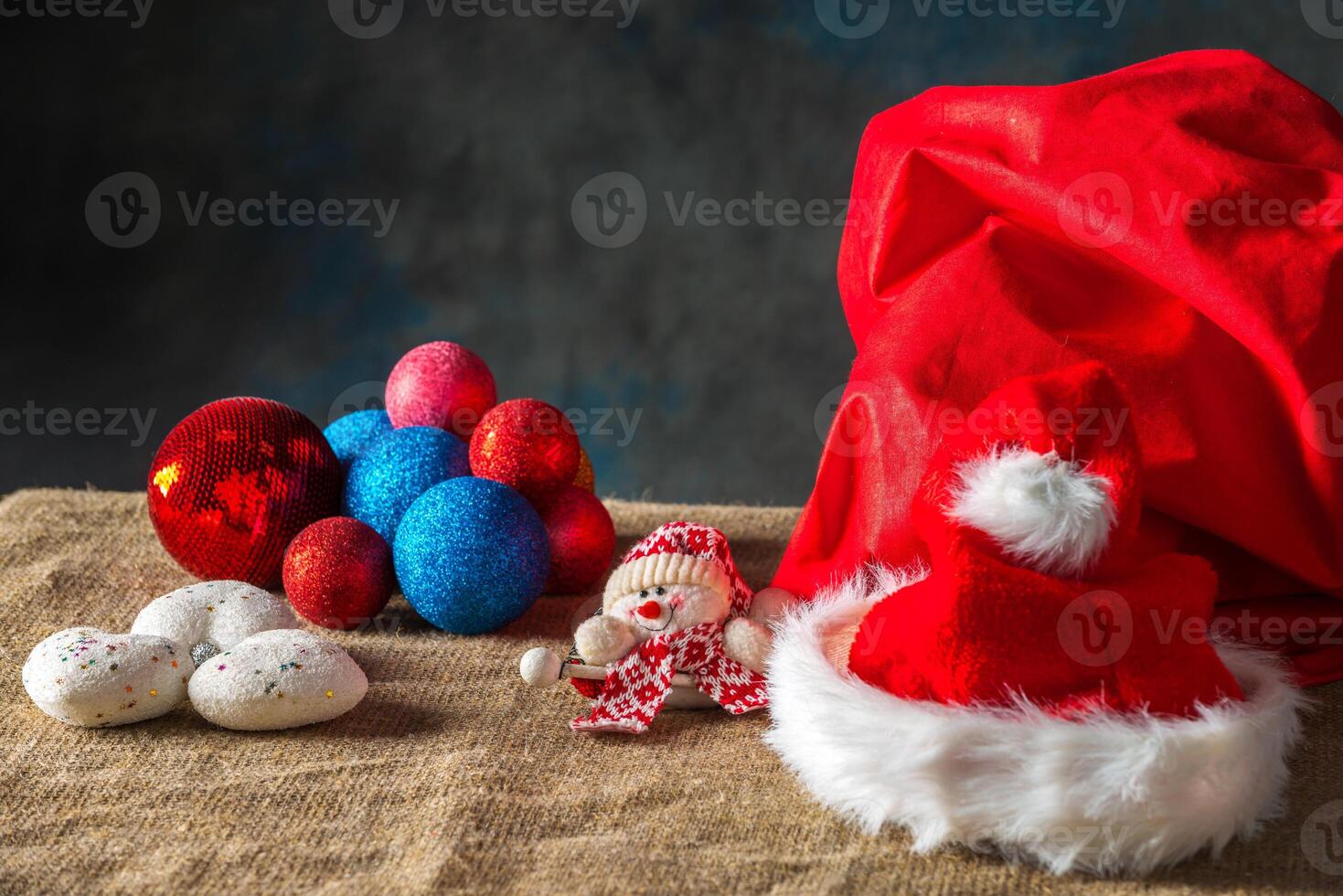 Christmas decoration background photo