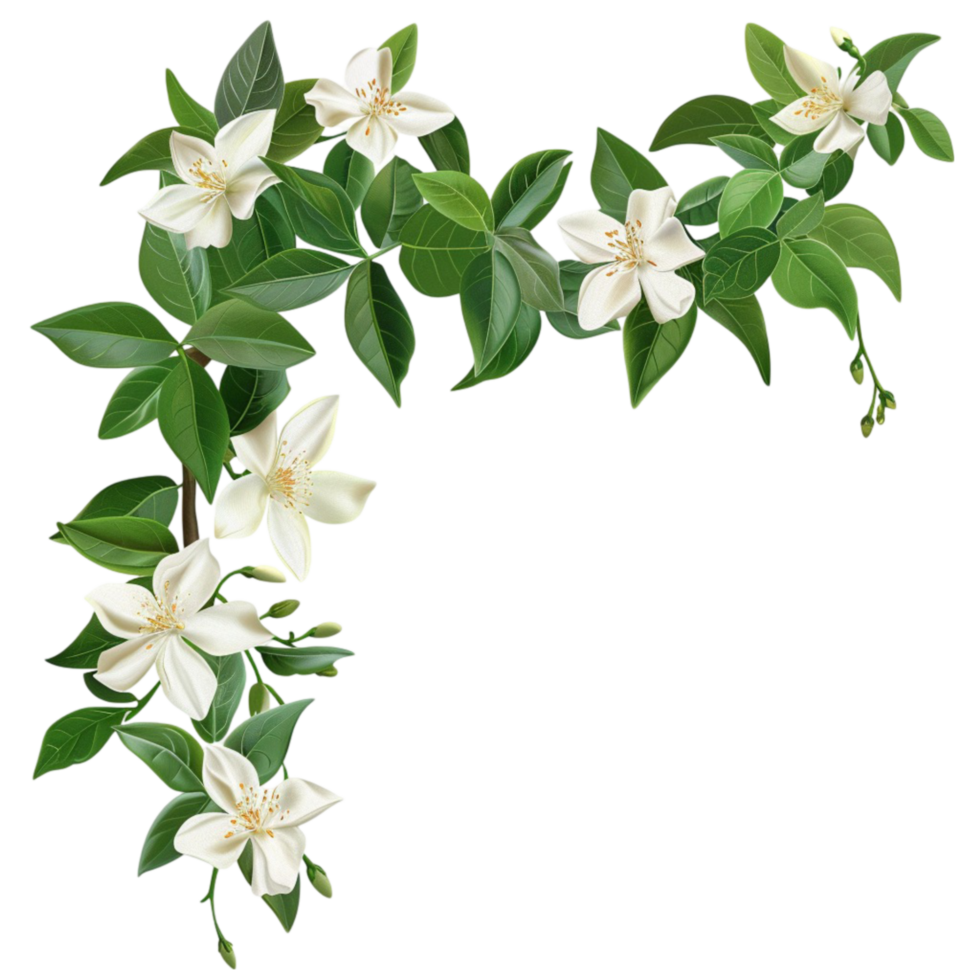 The Charm of Star Jasmine Enhancing Your Landscape with this Elegant Vine png
