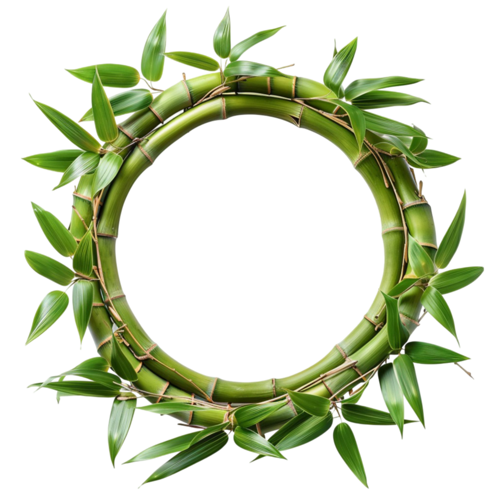 Decorative Thai Bamboo Wreaths DIY Projects for Your Home png