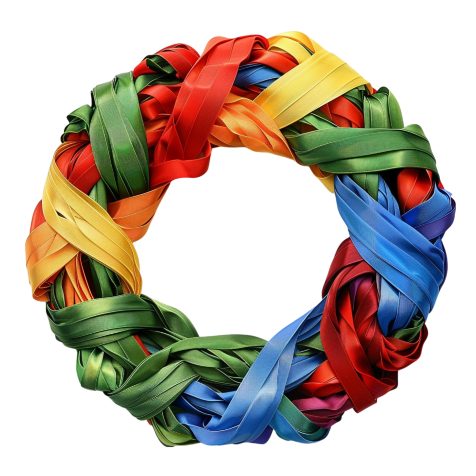 DIY Thai Ribbon Wreaths Traditional Crafting Methods and Tips png