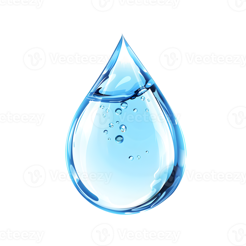 water drop on transparent background png