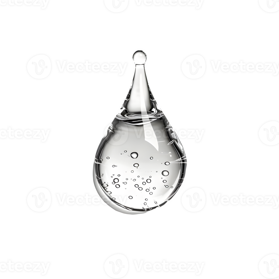 water droplet isolated on transparent background png