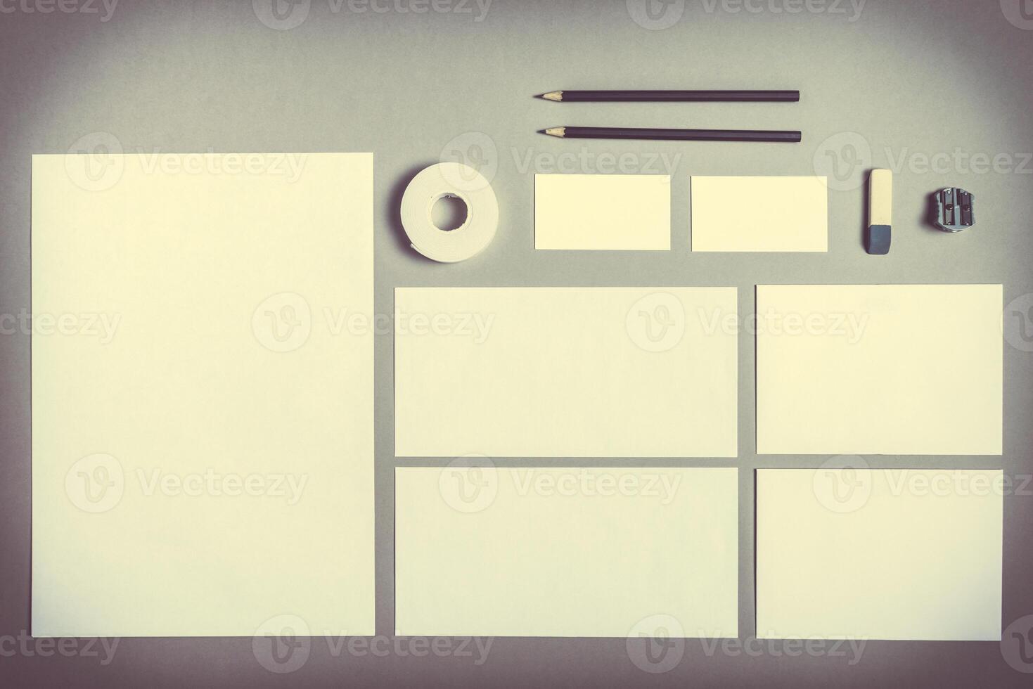 Template for branding identity. photo