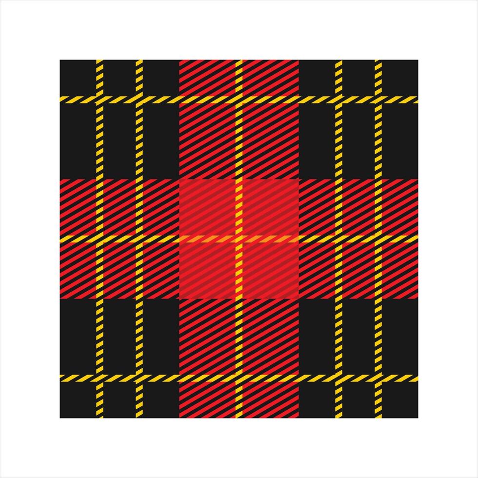 Scottish Tartan Pattern Frame Design vector