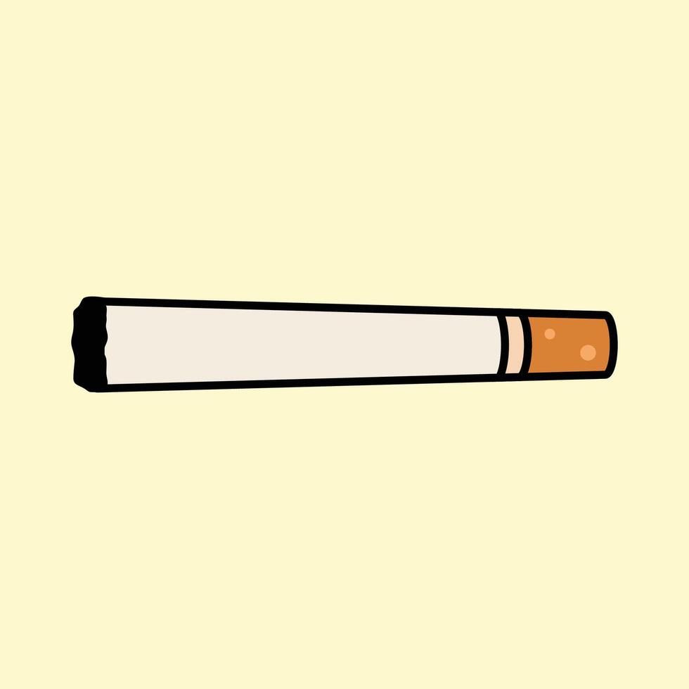 World No Tobacco Day Design Illustration with retro style vector