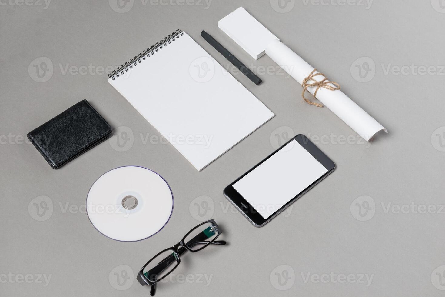 Template for branding identity. photo