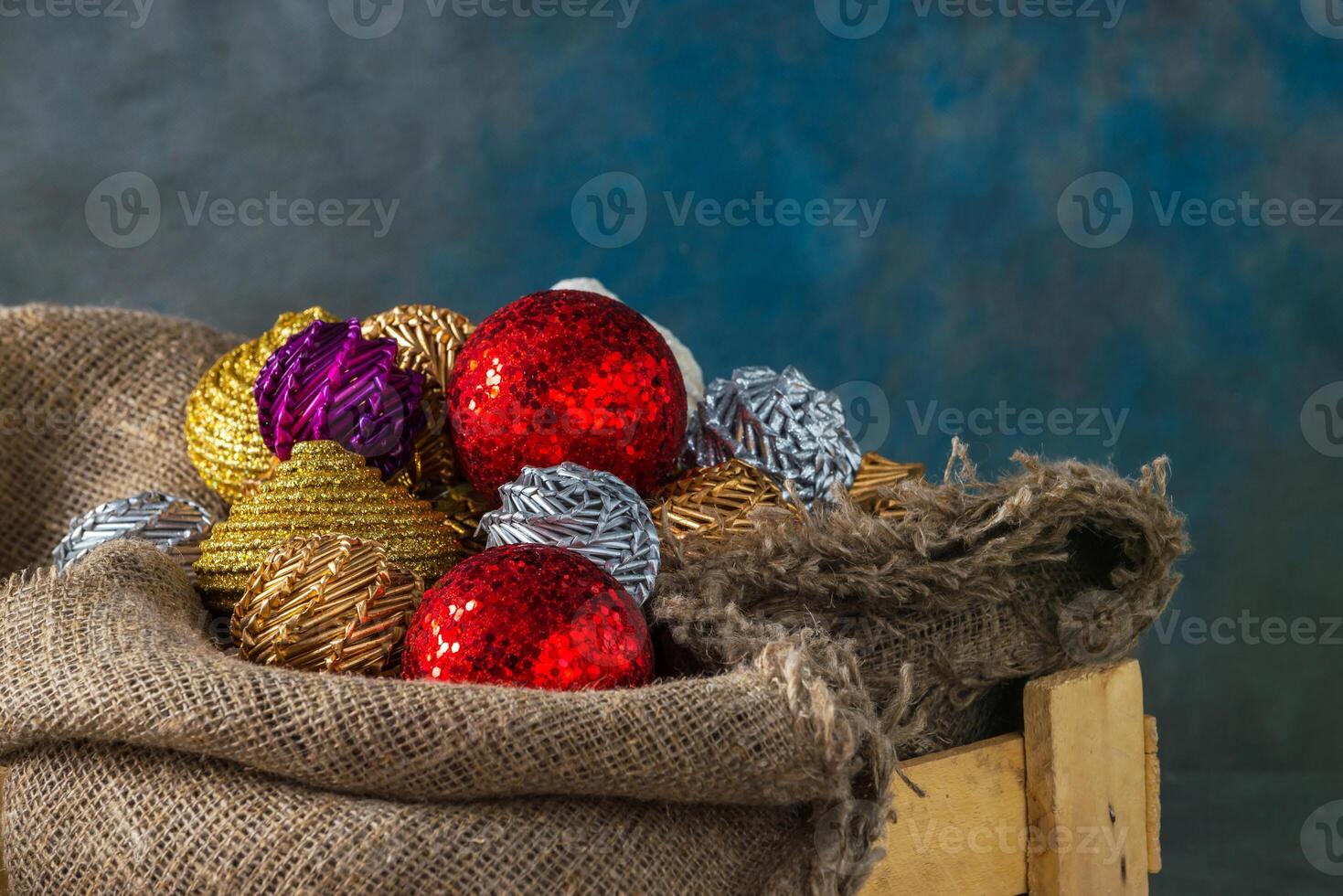 Christmas decoration background photo
