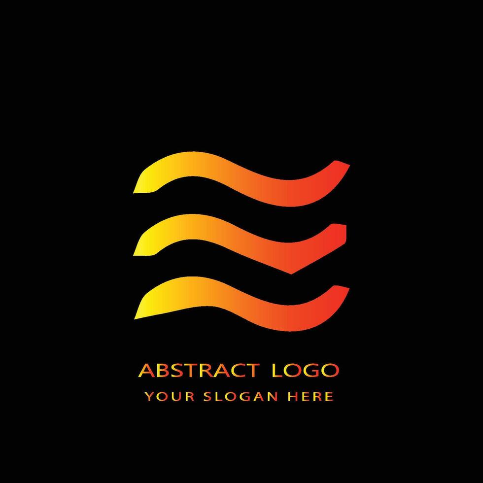 Abstract Colorful Logo Design Element vector