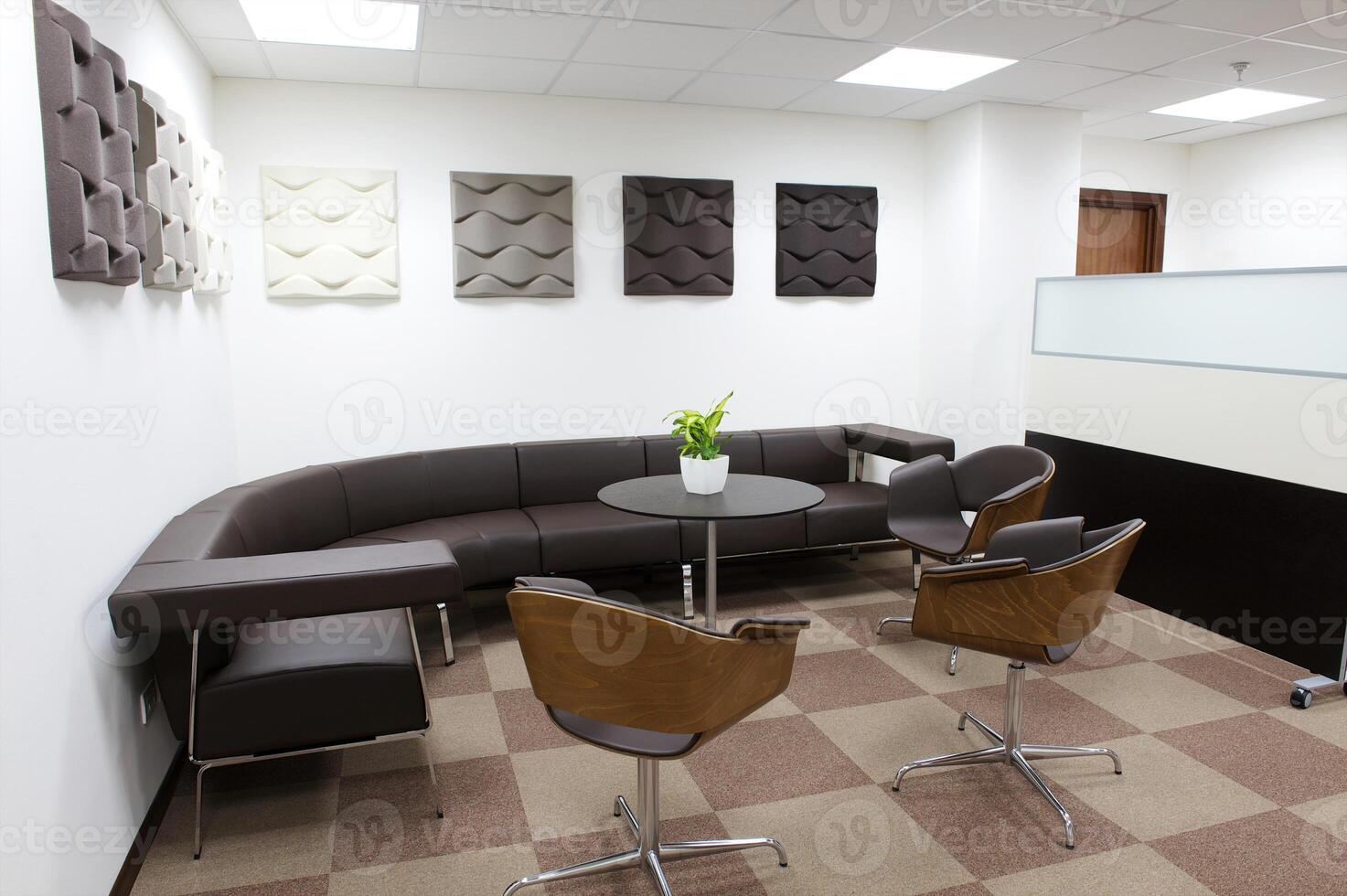 Modern office interior photo